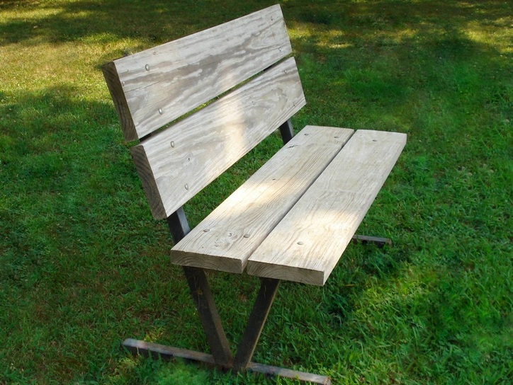 free metal park bench plans | Quick Woodworking Projects