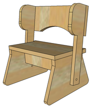 Blueprints Wooden Step Stool Chair Plans